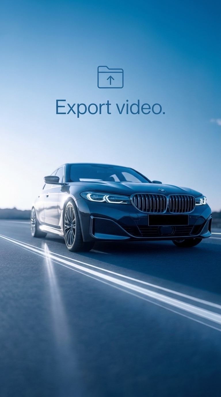 Video exportieren